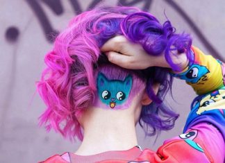 Скрытые рисунки: новый тренд в окрашивании волос от российского парикмахера