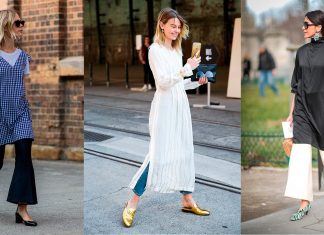 Платье в сочетании с брюками: оригинально или смешно?