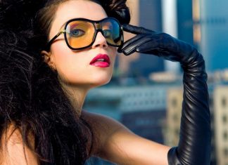 Аристократичная элегантность: в тренде высокие перчатки длинные перчатки