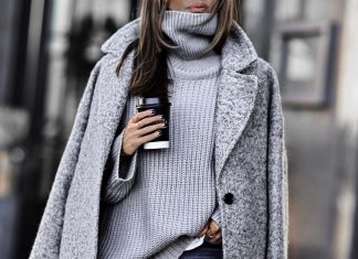 Хит сезона — серое пальто: как носить и с чем сочетать