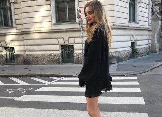 4 оригинальных способа, как носить платье зимой и не замёрзнуть