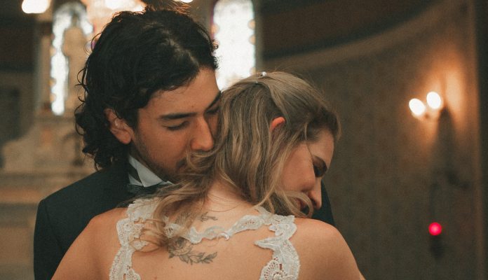 back-bride-bride-and-groom-2111251